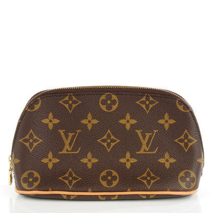 Louis Vuitton Monogram Leopard Print Pony Hair Azzedine Alaia Cosmetic Pouch 4 of 8