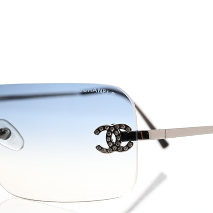 Chanel Metal Crystal CC Logo Sunglasses 4017-D 9 of 9