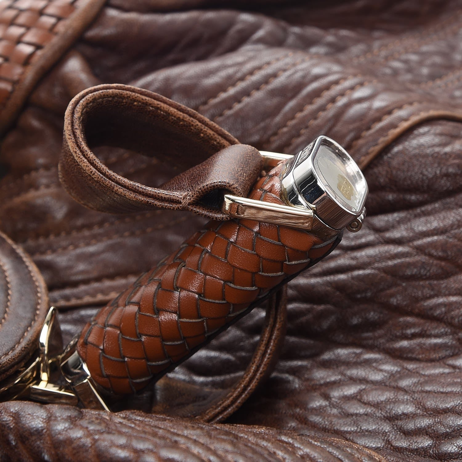 Fendi Nappa Nuvolata Spy Cognac 20 of 21