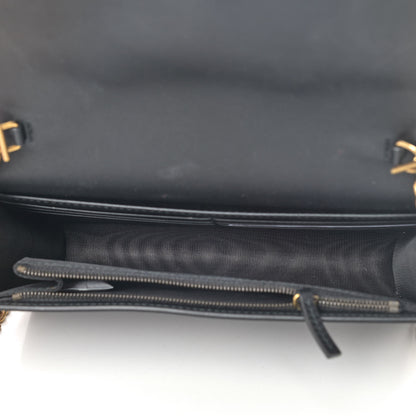 Gucci Calfskin Queen Margaret Chain Wallet Black 5 of 9