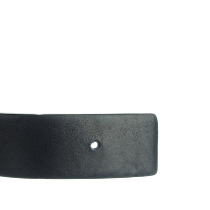 Chanel Calfskin CC Reversible Skinny Belt 95 38 Black Navy 7 of 10