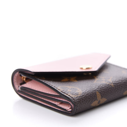Louis Vuitton Monogram Zoe Wallet Rose Ballerine 8 of 11