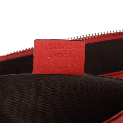 Gucci Guccissima Vitello Tender Medium Joy Boston Sporting Red 7 of 7