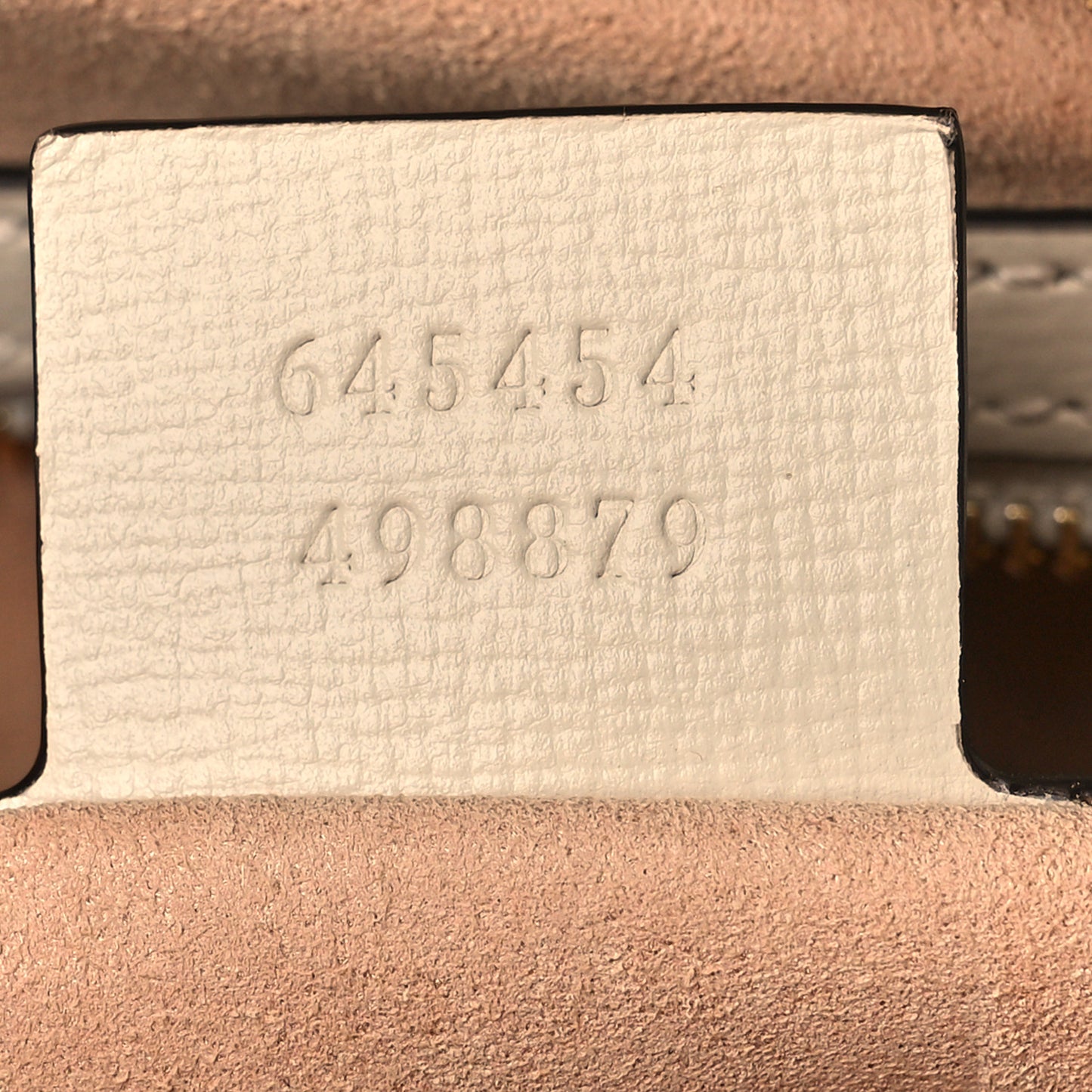 GG Supreme Monogram Small Horsebit 1955 Shoulder Bag Beige Mystic White