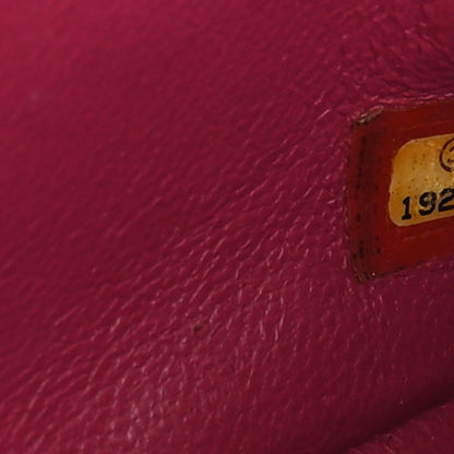 Chanel Patent Calfskin Quilted Mini Rectangular Flap Pink 7 of 11