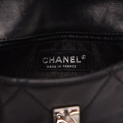 Chanel Lambskin Diamond Stitched Mini Flap Black 8 of 11