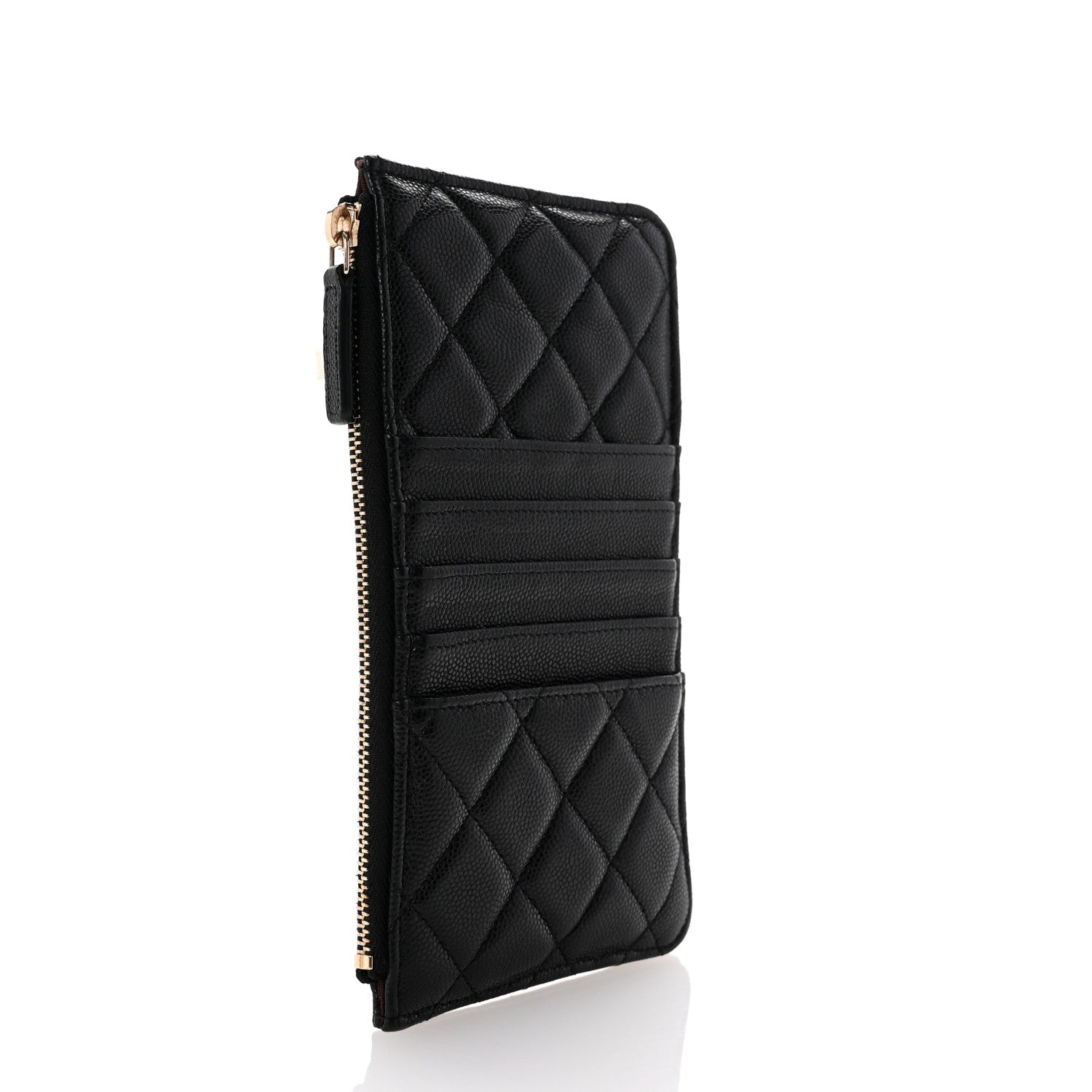 Chanel Caviar Quilted Classic iPhone Pouch Black 3 of 7