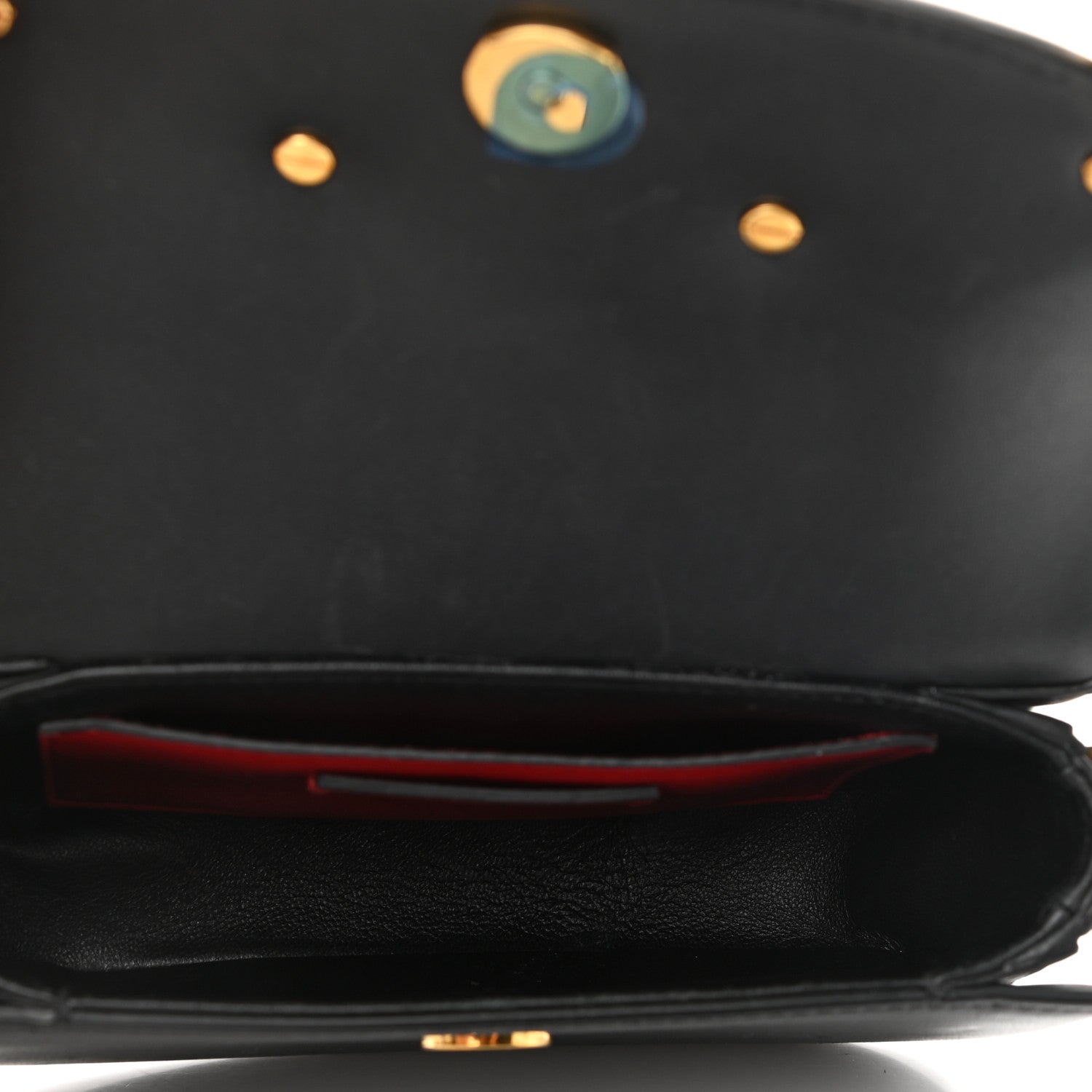 Valentino Garavani Calfskin Small Supervee Crossbody Bag Black 5 of 13