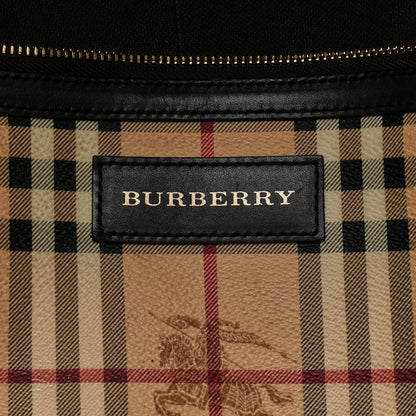 Burberry Haymarket Check Large Canterbury Tote Chocolate 14 of 14