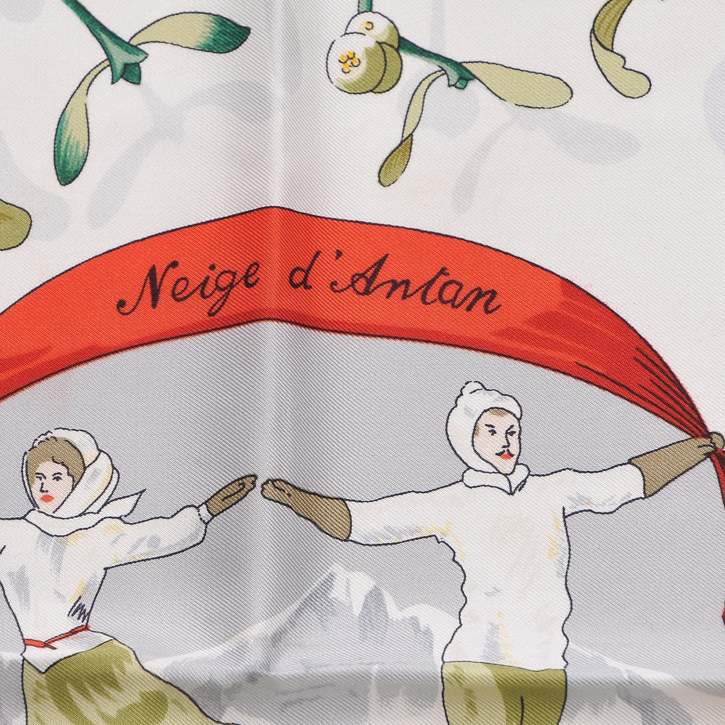 Silk Neige d' Antan Scarf 90