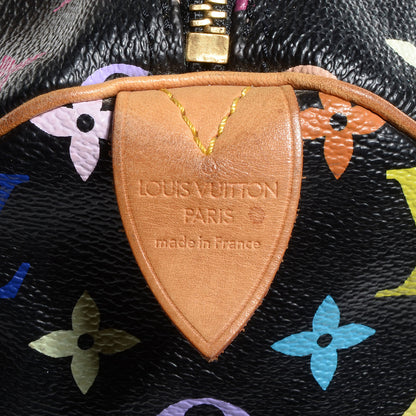 Louis Vuitton Monogram Multicolor Speedy 30 Black 7 of 7