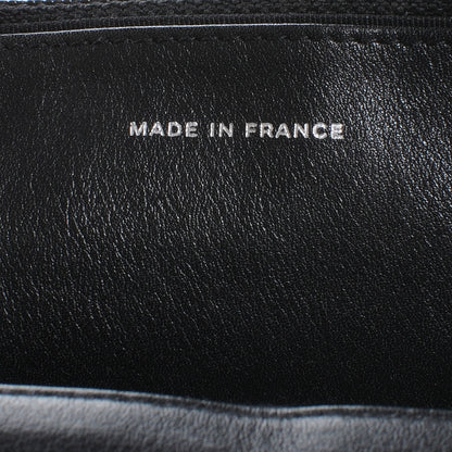 Chanel Patent Quilted Wallet On Chain WOC Black 7 of 8