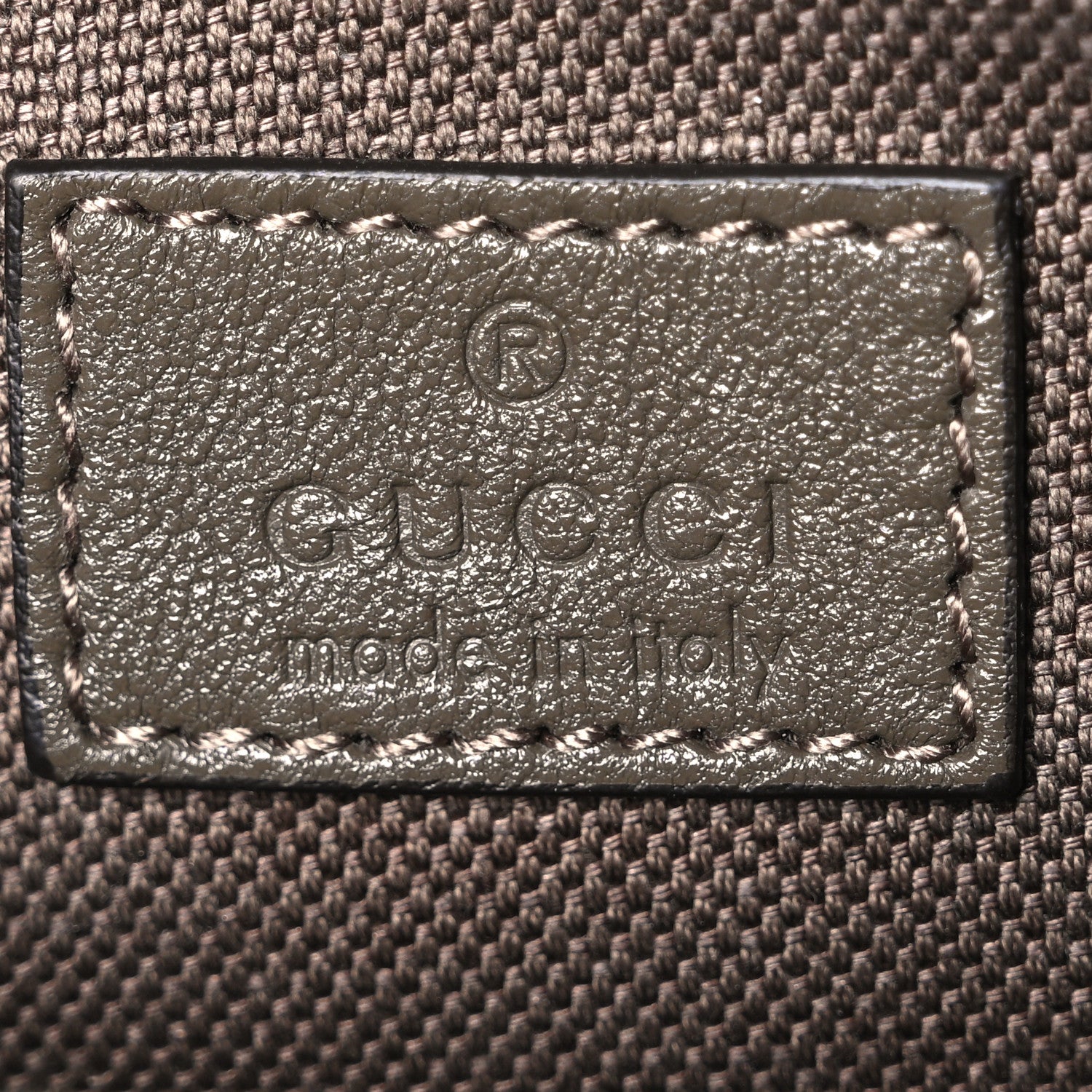 Gucci Sakai Be Green Calfskin Diagonal Stitched Mini Blondie Shoulder Bag Craclet Brown 6 of 10