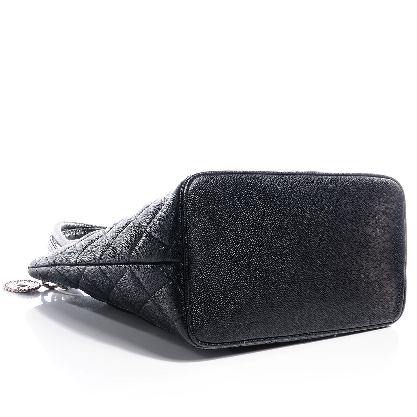 Caviar Medallion Tote Black