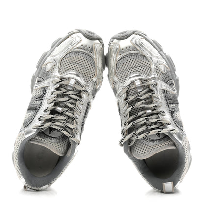 Christian Dior Technical Mesh Dior Chrono Sneakers 36 Silver 2 of 9