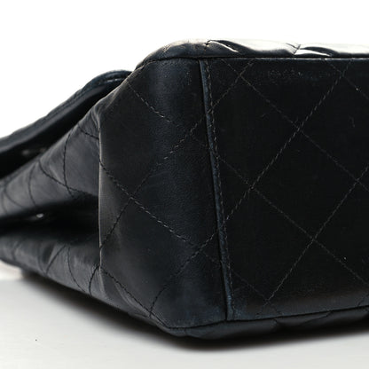 Chanel Lambskin Quilted Maxi Single Flap Black 9 of 12