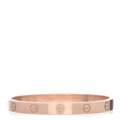 Cartier 18K Pink Gold LOVE Bracelet 16 1 of 6
