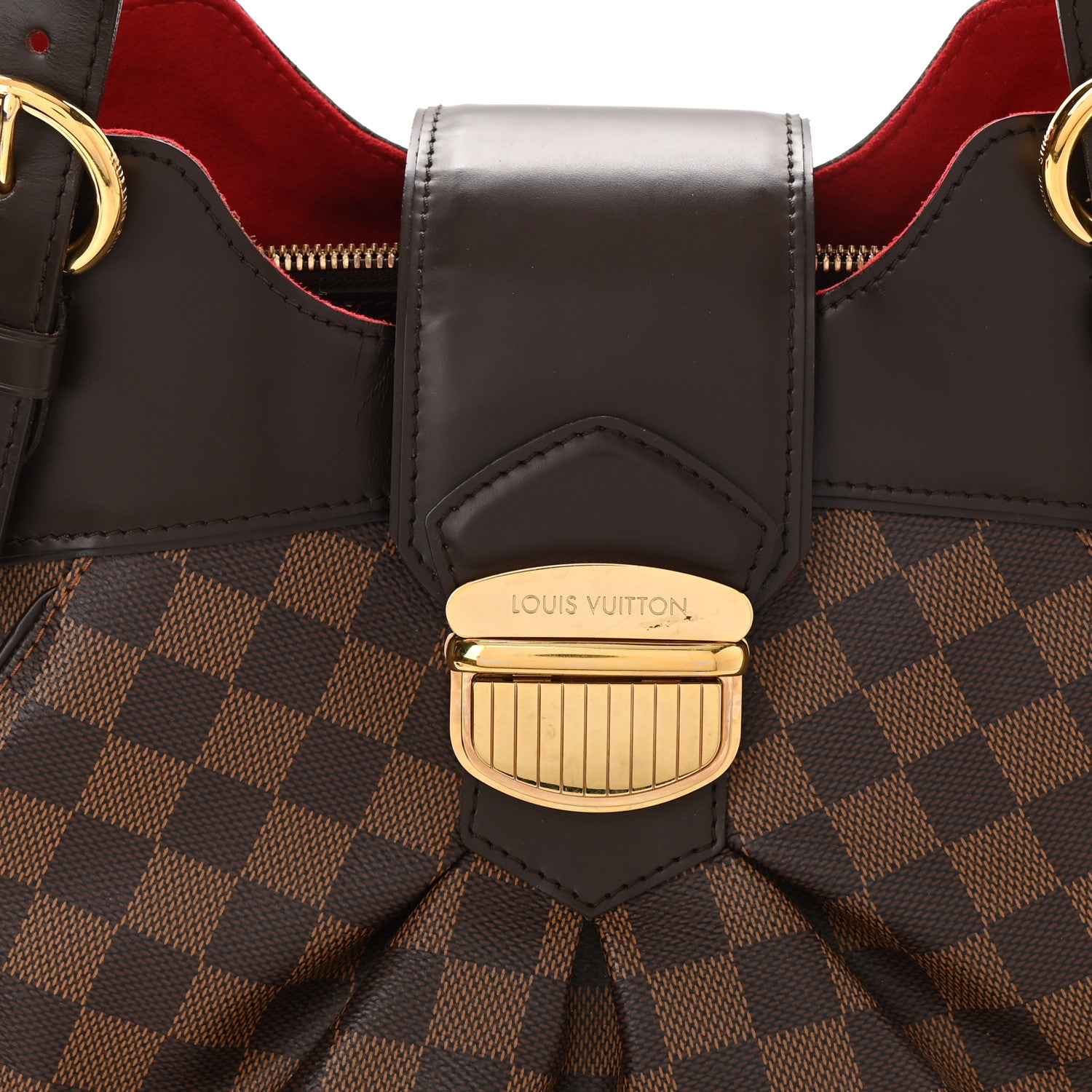 Louis Vuitton Damier Ebene Sistina GM 6 of 9