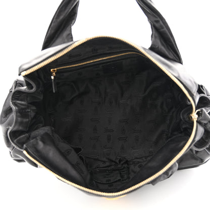 Gucci Calfskin Medium Hysteria Hobo Black 4 of 9