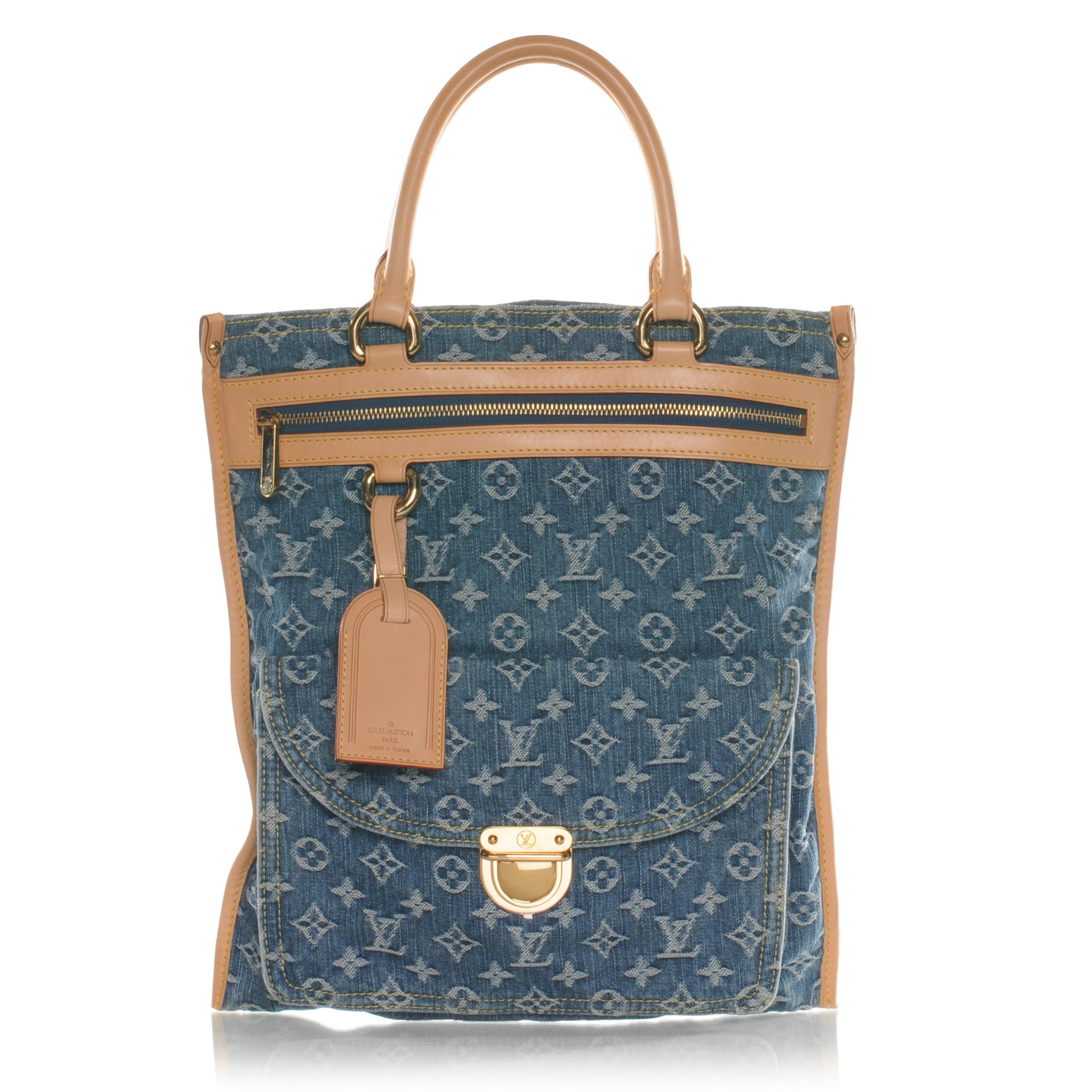 Louis Vuitton Denim Sac Plat 1 of 9
