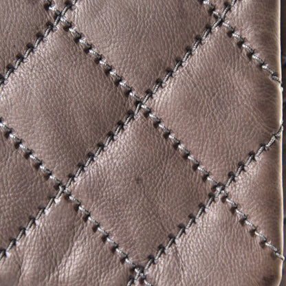 Chanel Calfskin Quilted Large Retro Chain Flap Grey 5 of 10