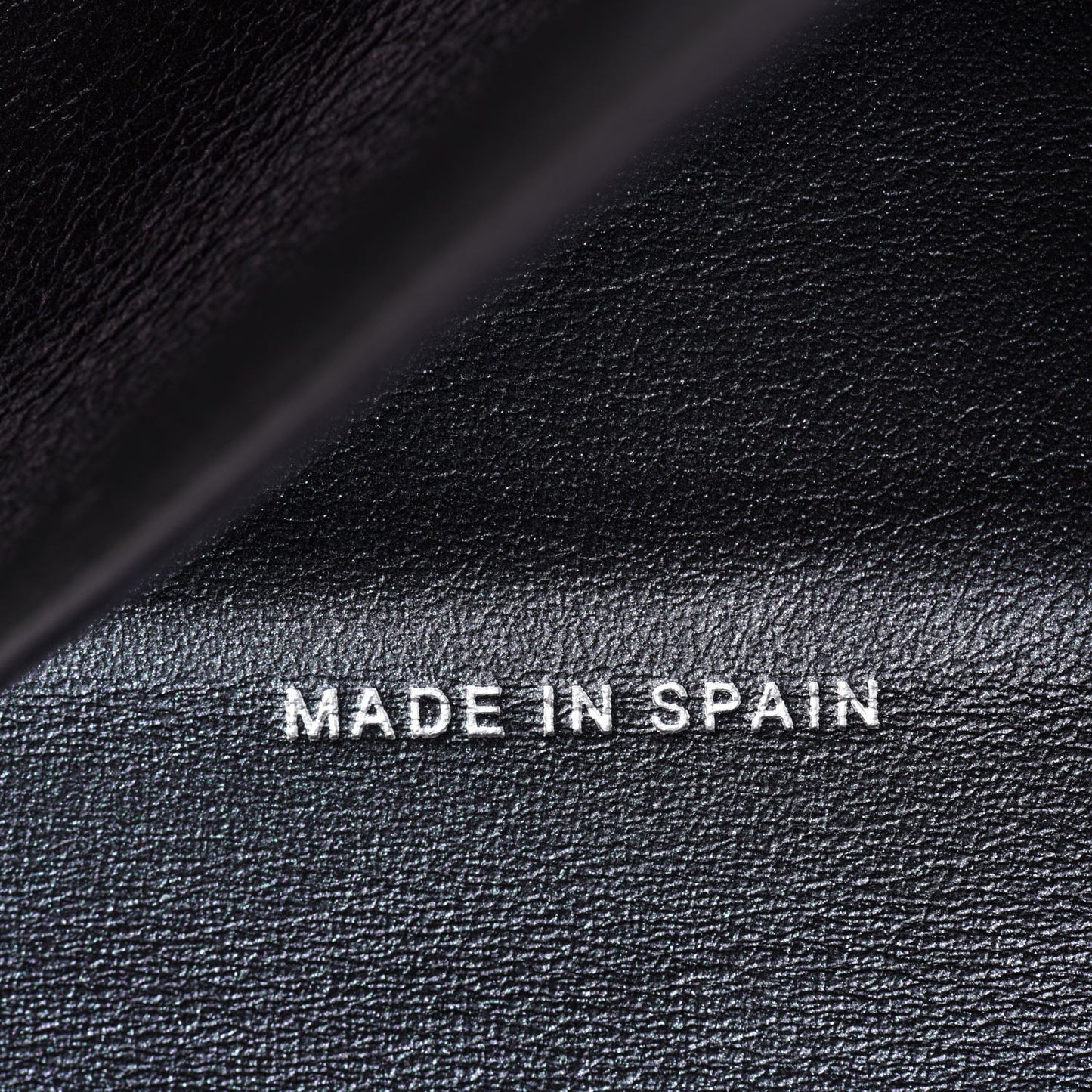 Iridescent Caviar Chevron Quilted Compact Flap Wallet Black