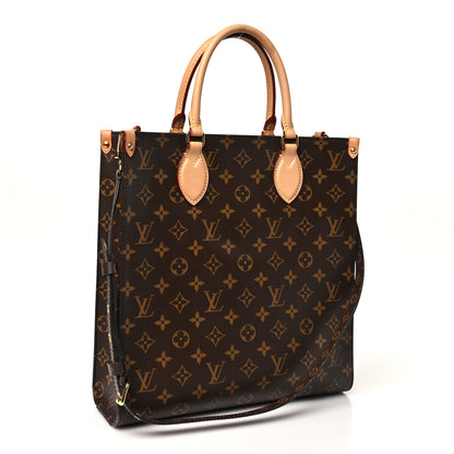 Louis Vuitton Monogram Sac Plat PM 3 of 9