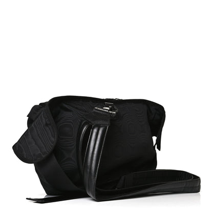 Gucci Nylon Retro Patch Convertible Belt Bag Black 2 of 8