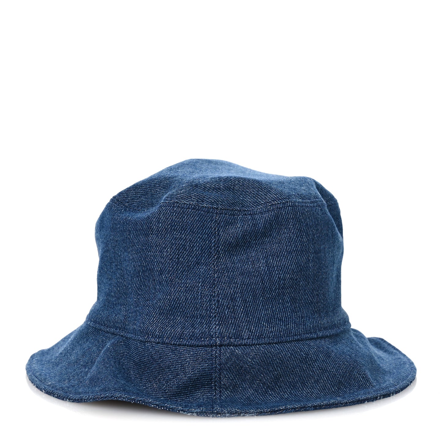 Monogram Denim Reversible Everyday Bucket Hat M Blue