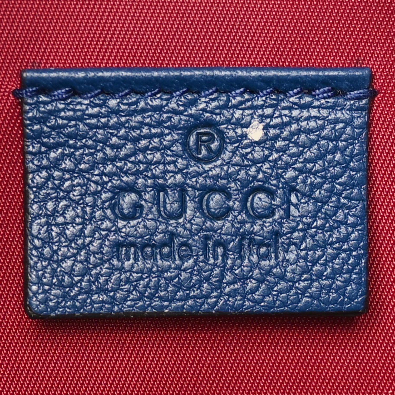 Gucci Monogram Childrens Disco Prodigio Patch Backpack Navy 6 of 10