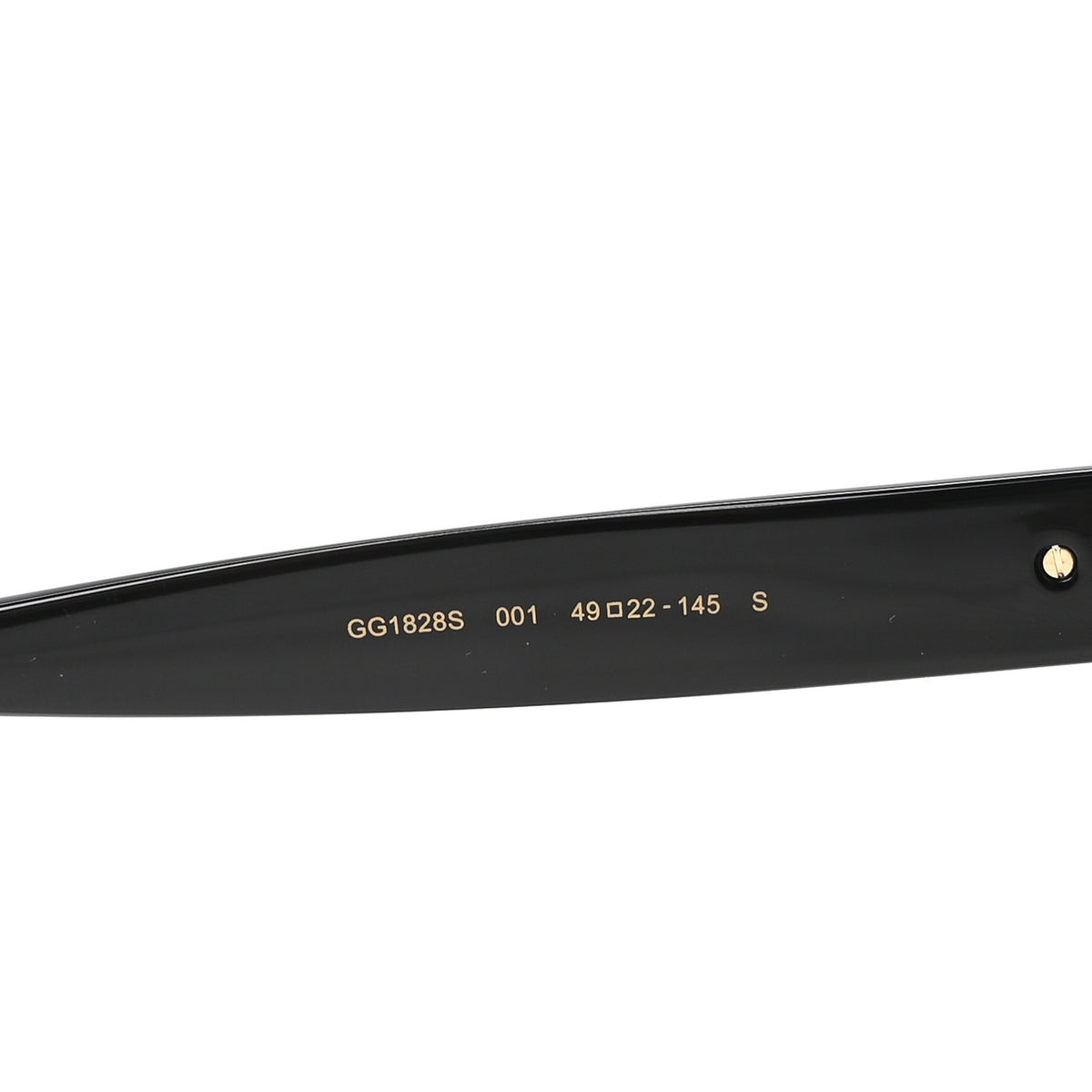 Acetate Round Sunglasses GG1828S Black
