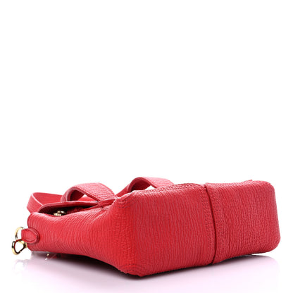 3.1 Phillip Lim Textured Calfskin Medium Pashli Satchel Red 3 of 9