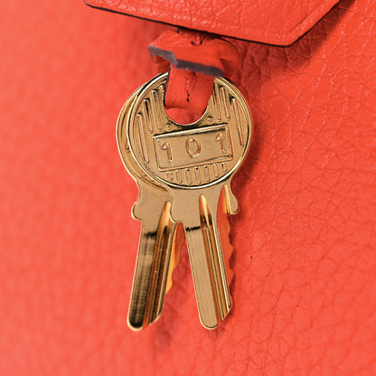 Hermes Taurillon Clemence Birkin 25 Feu 32 of 34