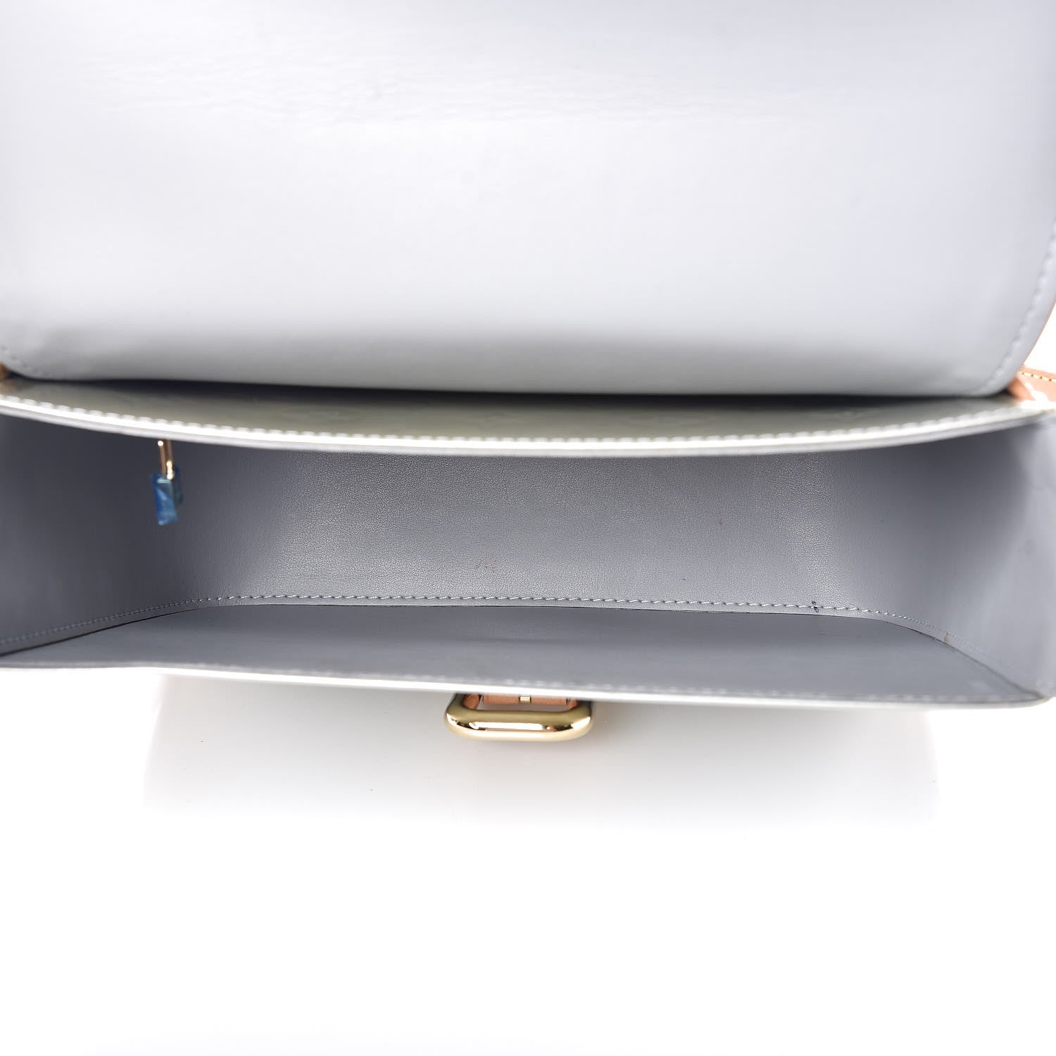 Louis Vuitton Vernis Christie GM Silver 5 of 15