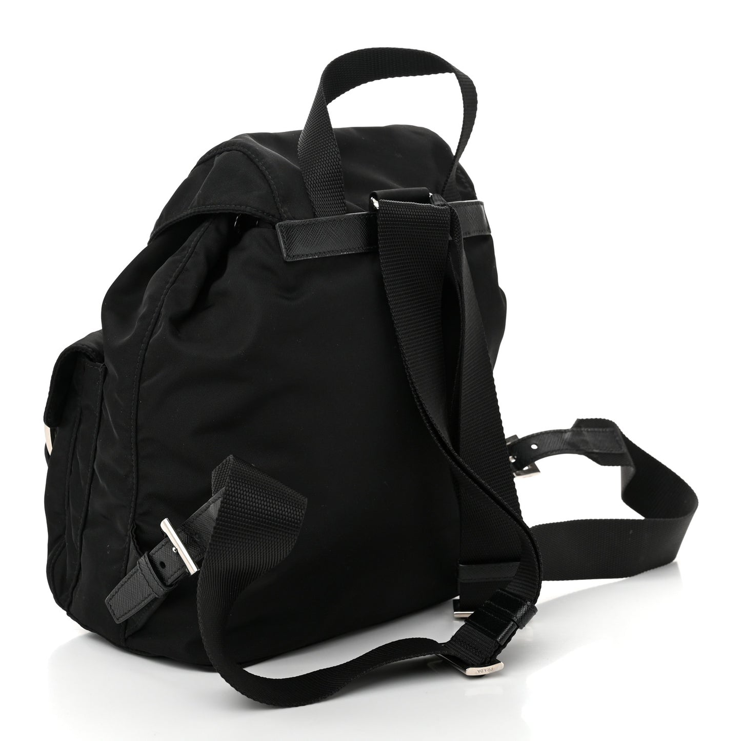 Tessuto Nylon Vela Small Backpack Black