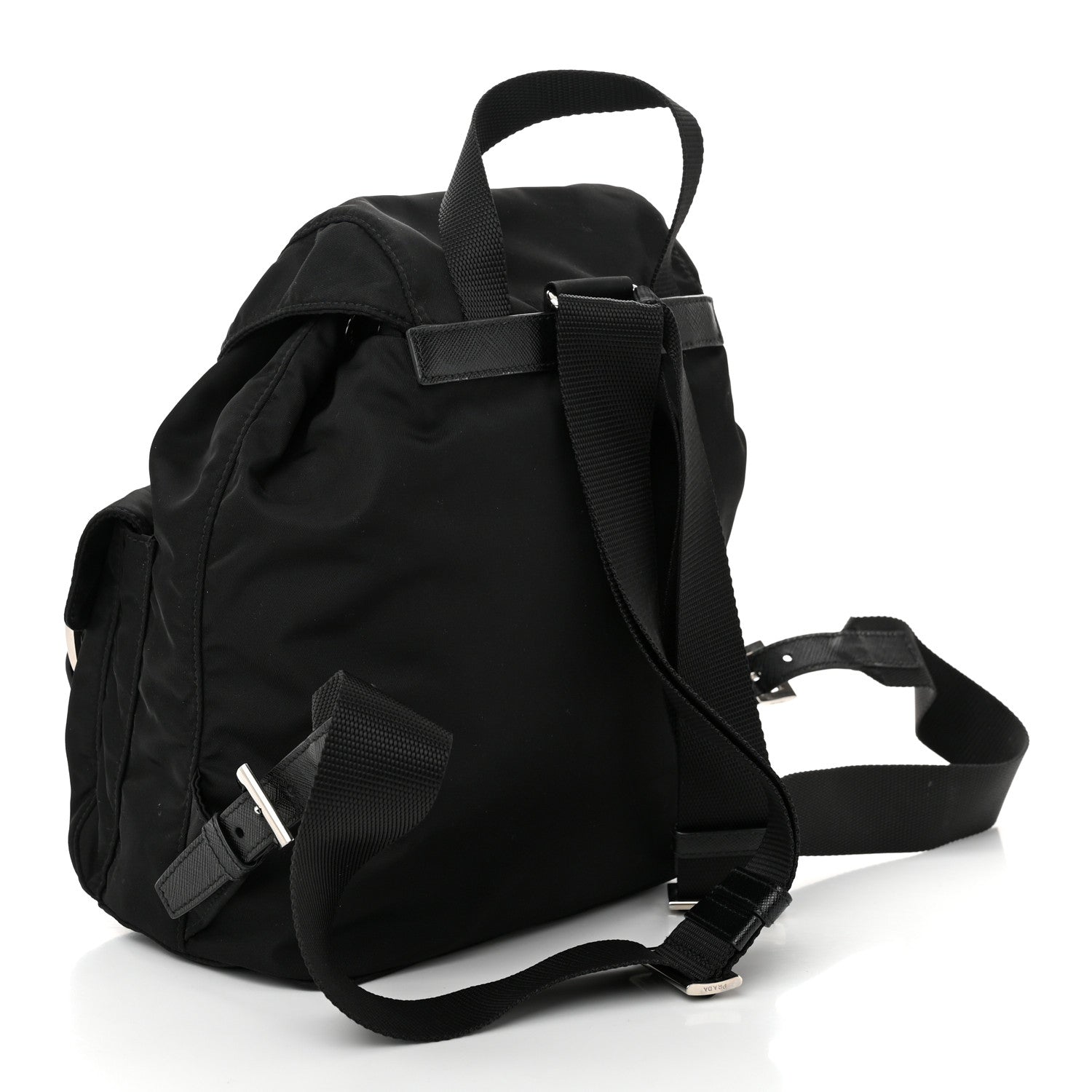 Prada Tessuto Nylon Vela Small Backpack Black 3 of 10