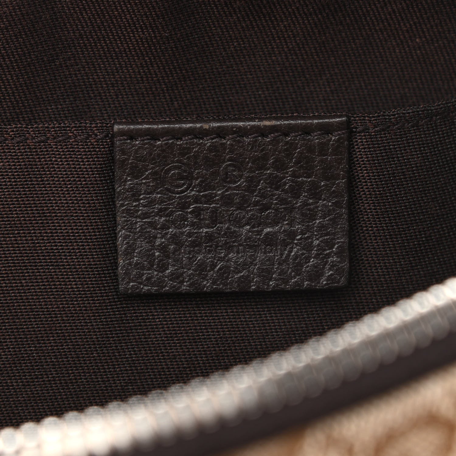 Gucci Monogram Belt Bag Dark Brown 6 of 11