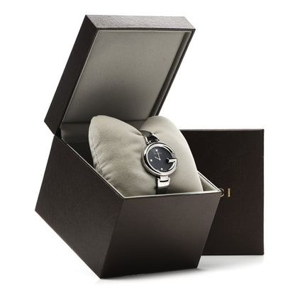 Gucci Stainless Steel 36mm Guccissima Quartz Watch Black 6 of 6