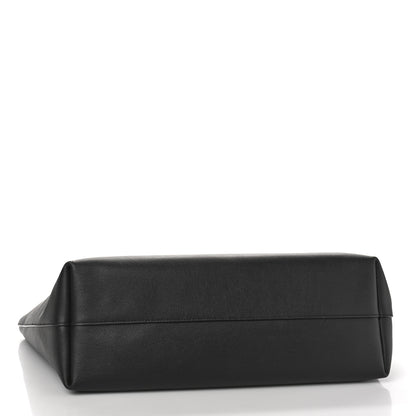 Saint Laurent Calfskin Large Shopping Tote Black 5 of 11