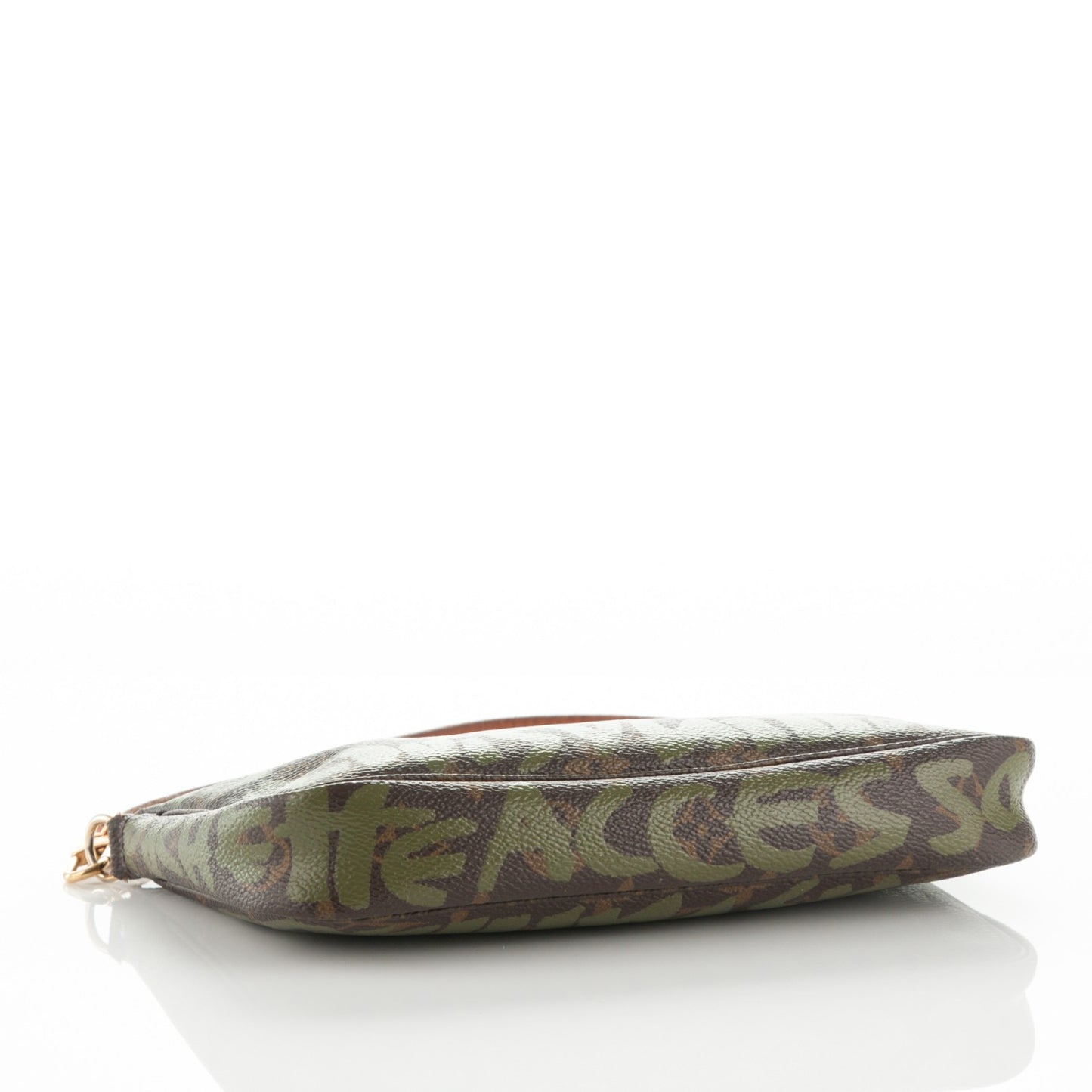 Monogram Graffiti Pochette Accessories Kaki