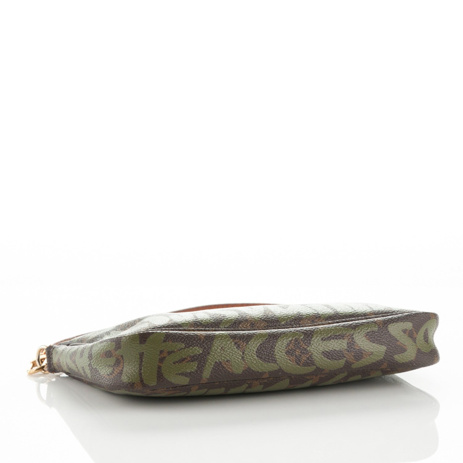 Louis Vuitton Monogram Graffiti Pochette Accessories Kaki 4 of 8