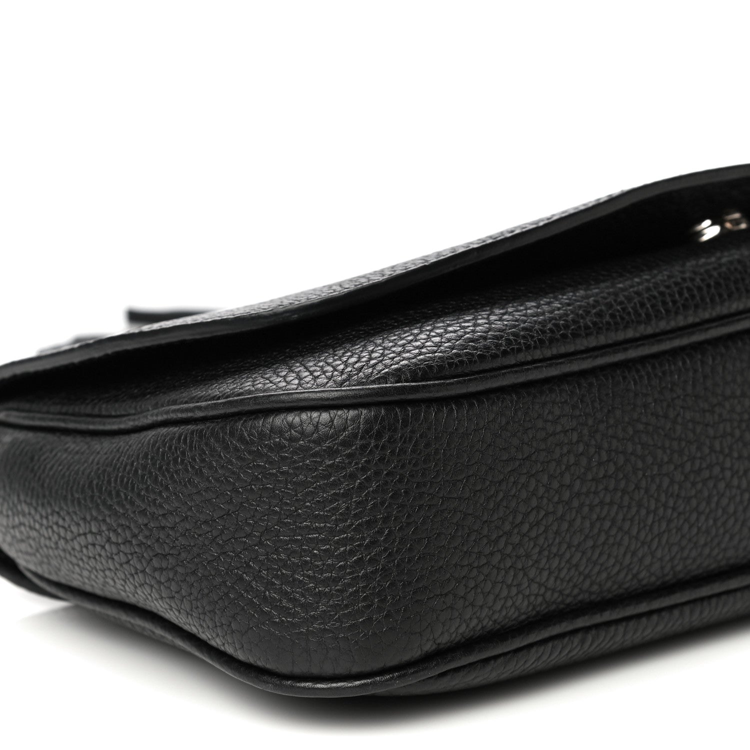 Gucci Pebbled Calfskin Medium Soho Flap Crossbody Black 16 of 16