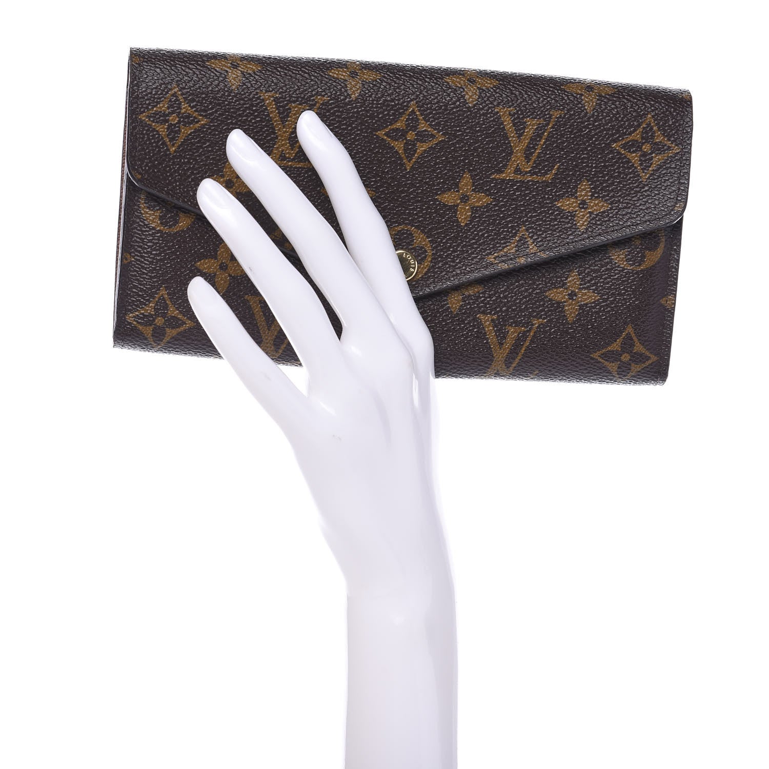 Louis Vuitton Monogram Sarah Wallet NM 2 of 7