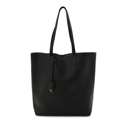 Saint Laurent Calfskin North-South Shopping Tote Black 1 of 12
