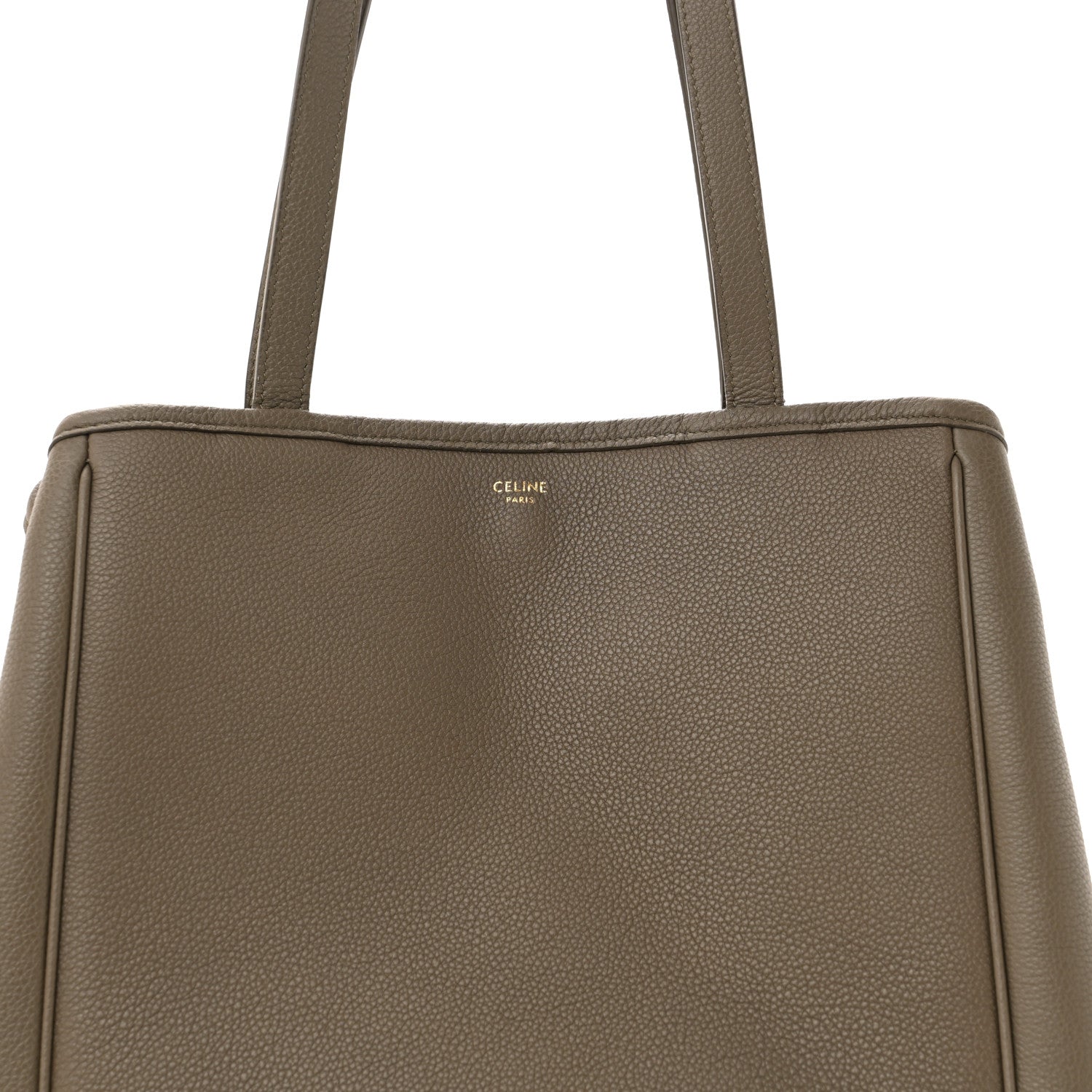 Celine Soft Grained Calfskin Medium Phantom Luggage Cabas Souris 8 of 12