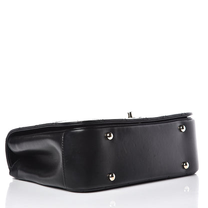 Chanel Lambskin Quilted Medium Carry Chic Flap Black 3 of 9