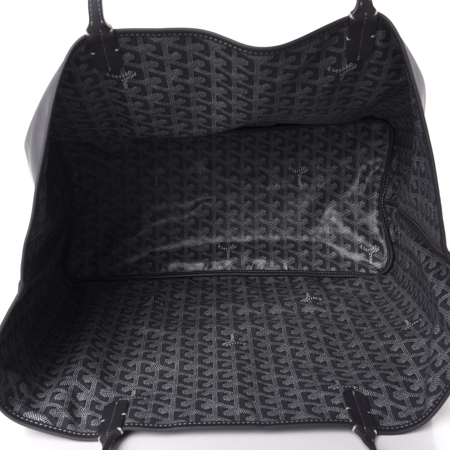 Goyardine Reversible Anjou GM Grey