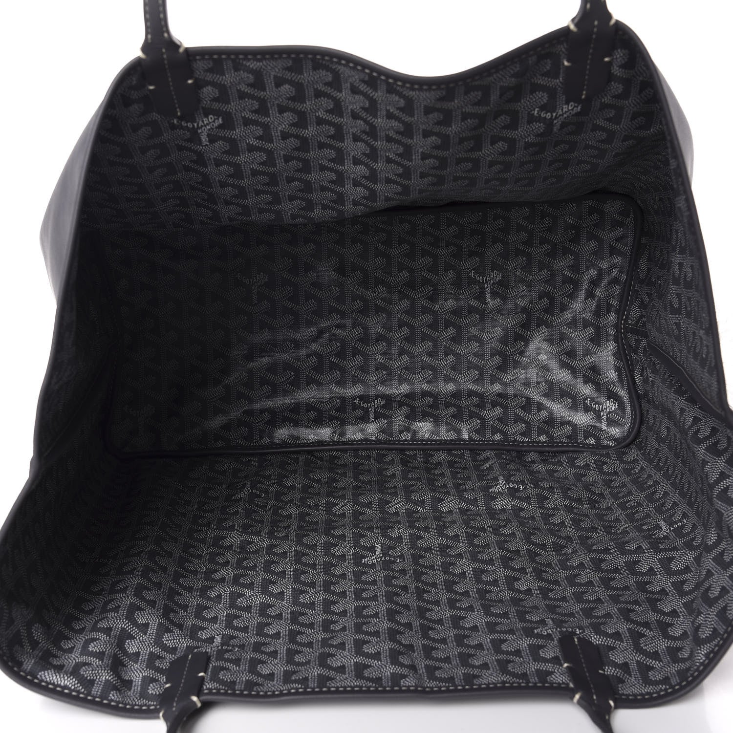 Goyard Goyardine Reversible Anjou GM Grey 14 of 17