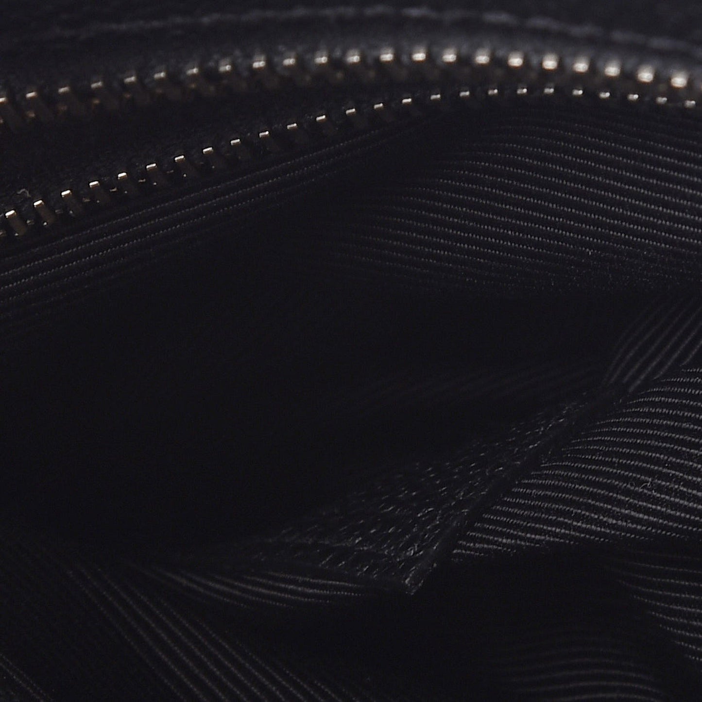 Grained Calfskin Small Cabas Rive Gauche Black