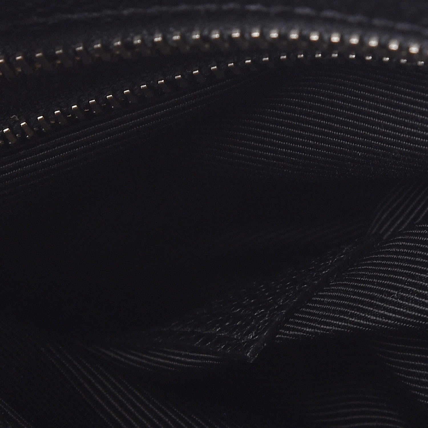 Saint Laurent Grained Calfskin Small Cabas Rive Gauche Black 8 of 12